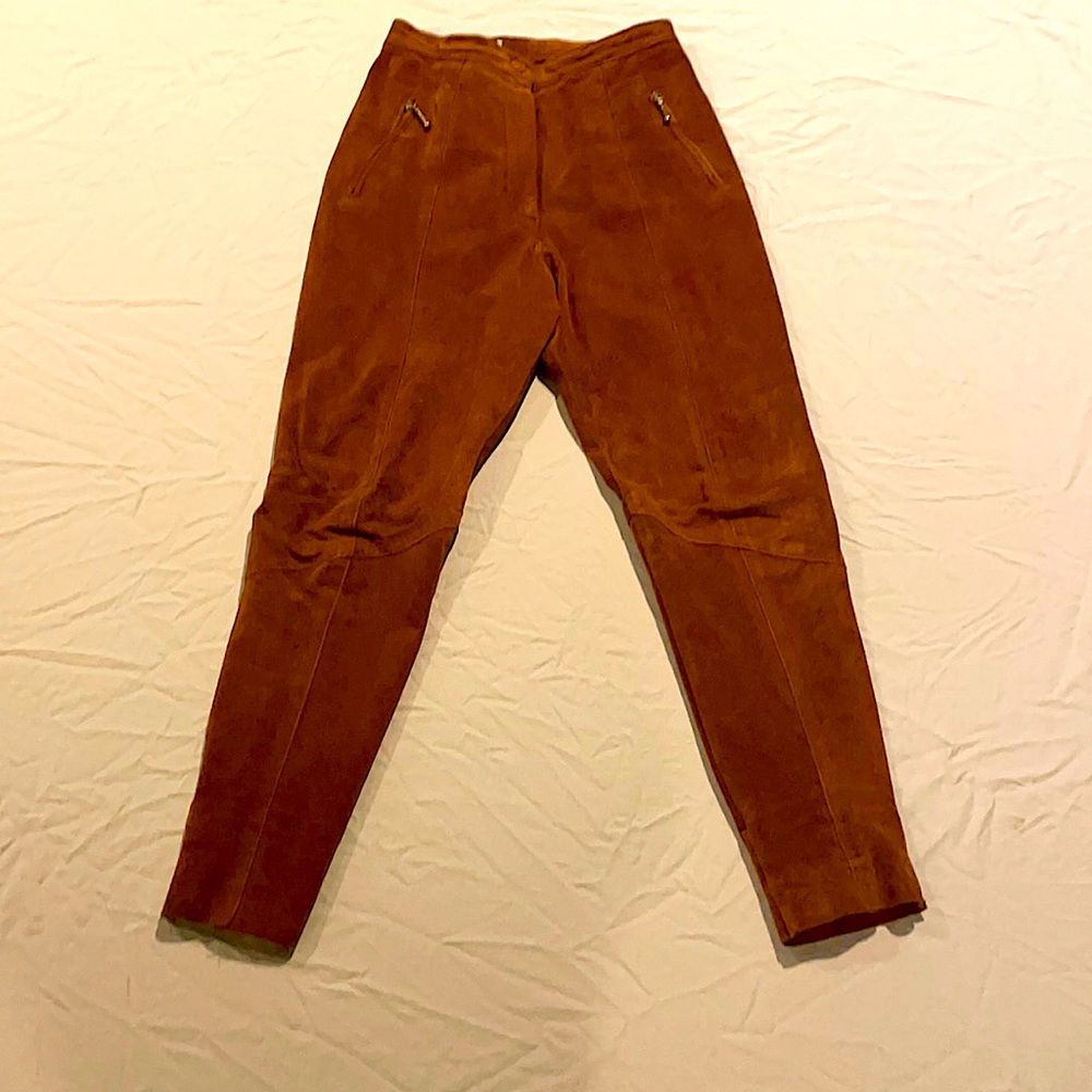 100% suede lined leggings